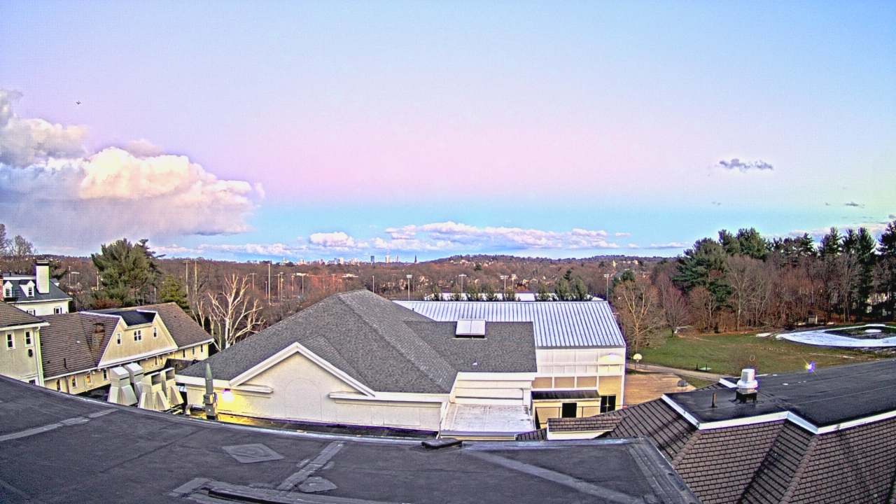 Thumbnail for current weather camera view from Fessenden School in Newton, Massachusetts