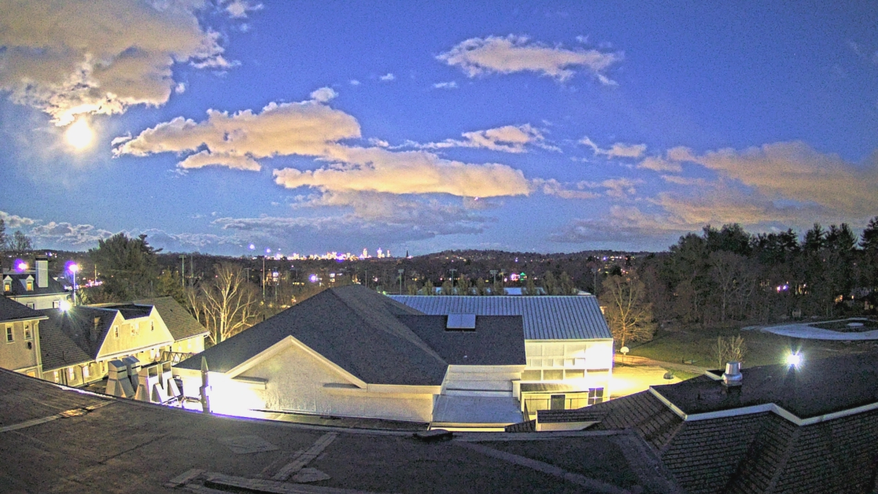 Thumbnail for current weather camera view from Fessenden School in Newton, Massachusetts