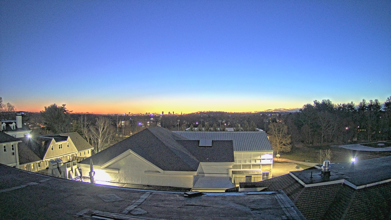 Thumbnail for current weather camera view from Fessenden School in Newton, Massachusetts