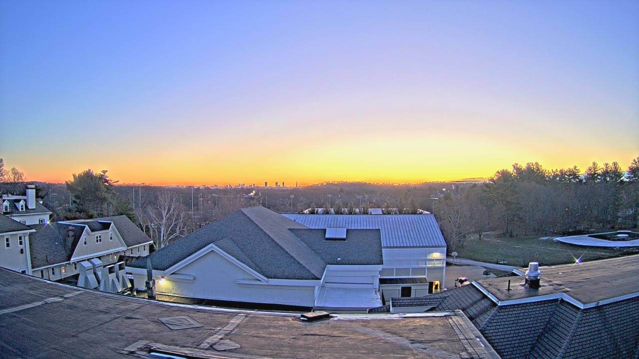 Thumbnail for current weather camera view from Fessenden School in Newton, Massachusetts
