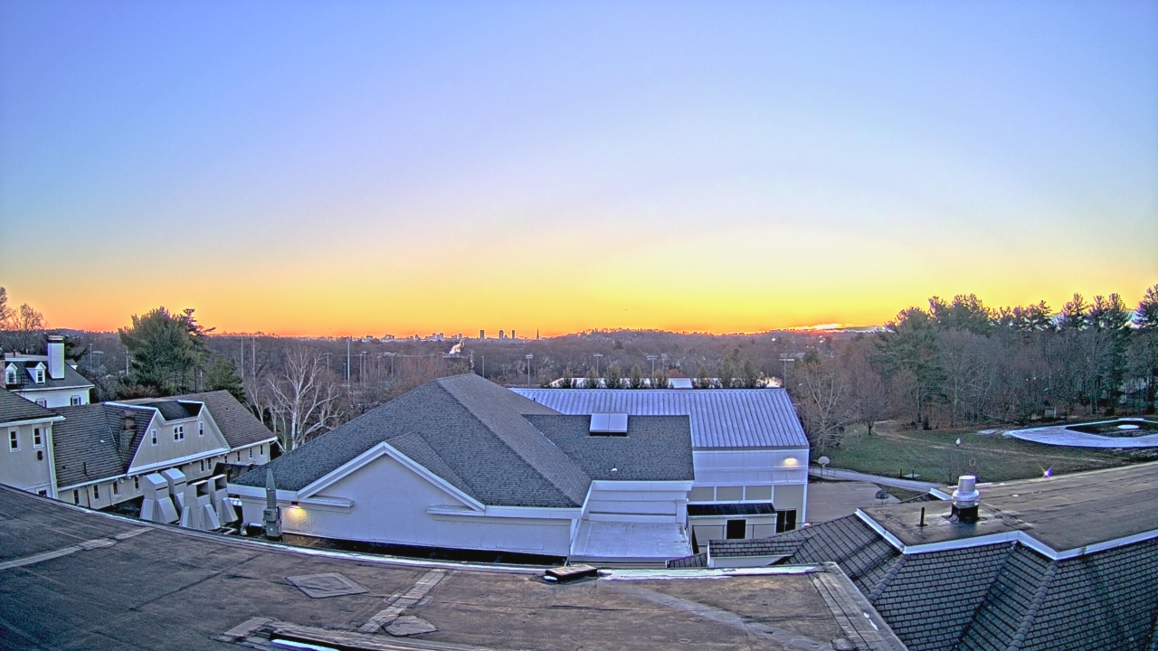 Thumbnail for current weather camera view from Fessenden School in Newton, Massachusetts