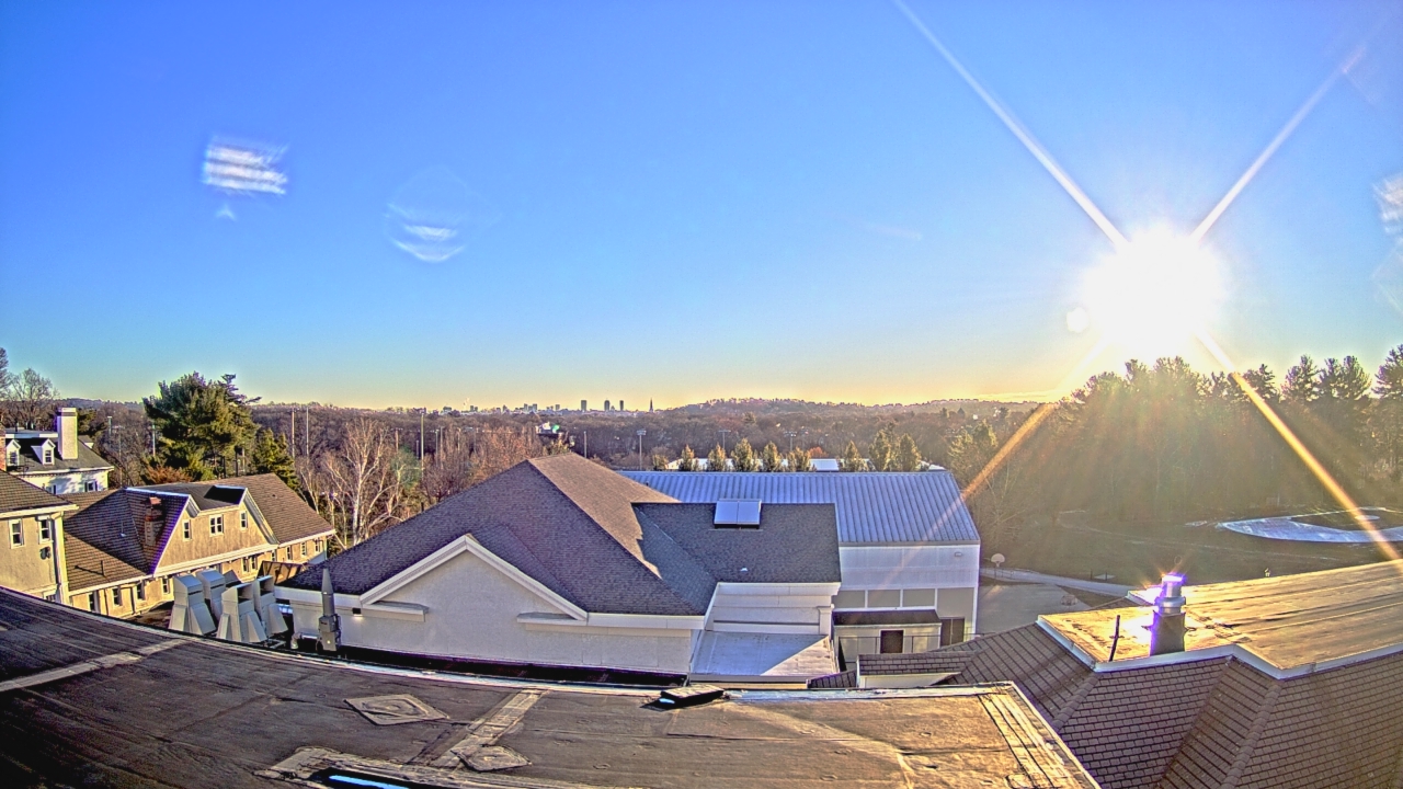 Thumbnail for current weather camera view from Fessenden School in Newton, Massachusetts