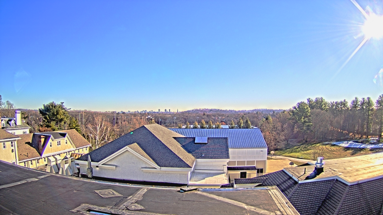 Thumbnail for current weather camera view from Fessenden School in Newton, Massachusetts