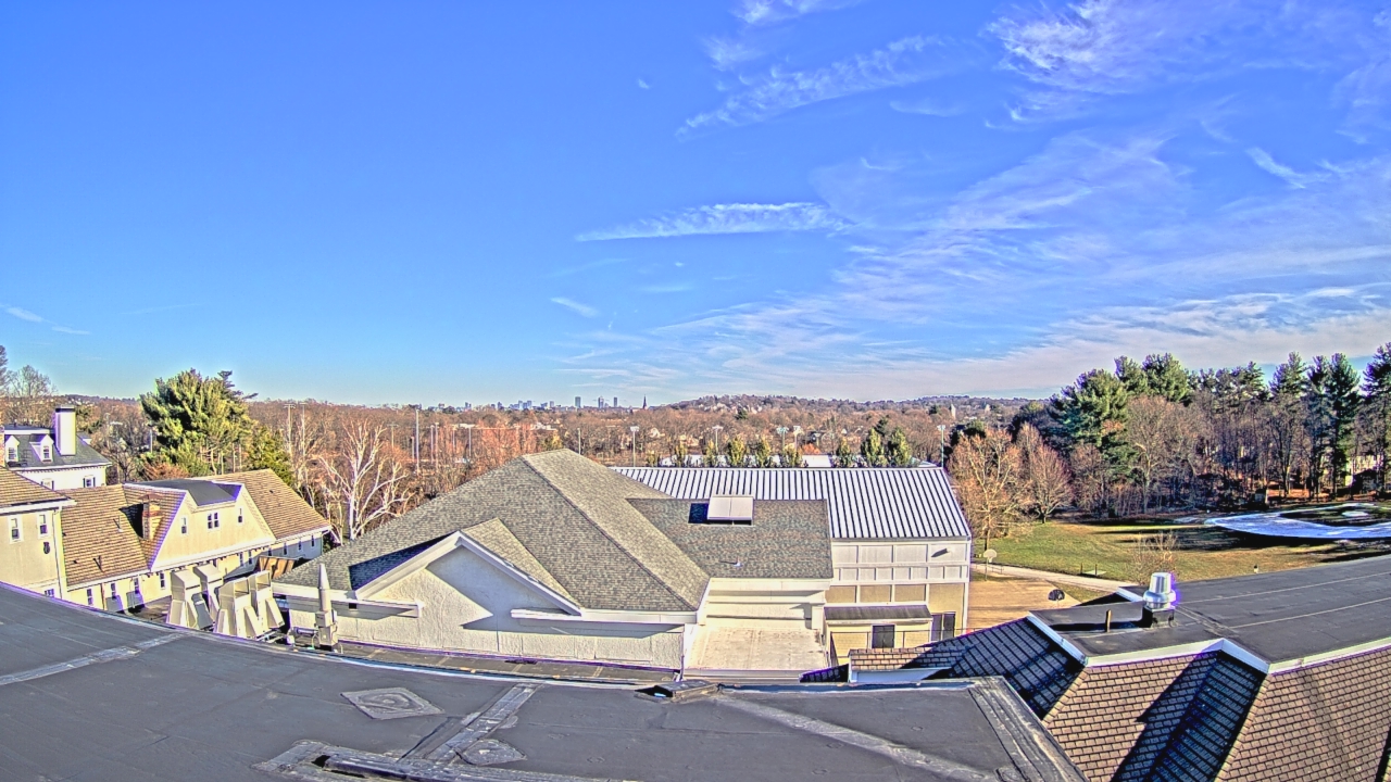 Thumbnail for current weather camera view from Fessenden School in Newton, Massachusetts