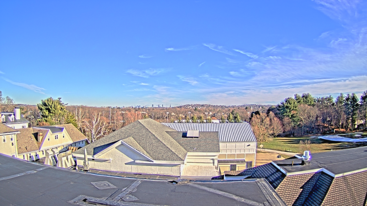 Thumbnail for current weather camera view from Fessenden School in Newton, Massachusetts