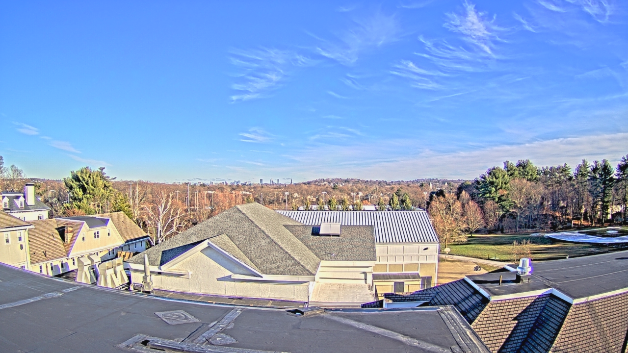 Thumbnail for current weather camera view from Fessenden School in Newton, Massachusetts