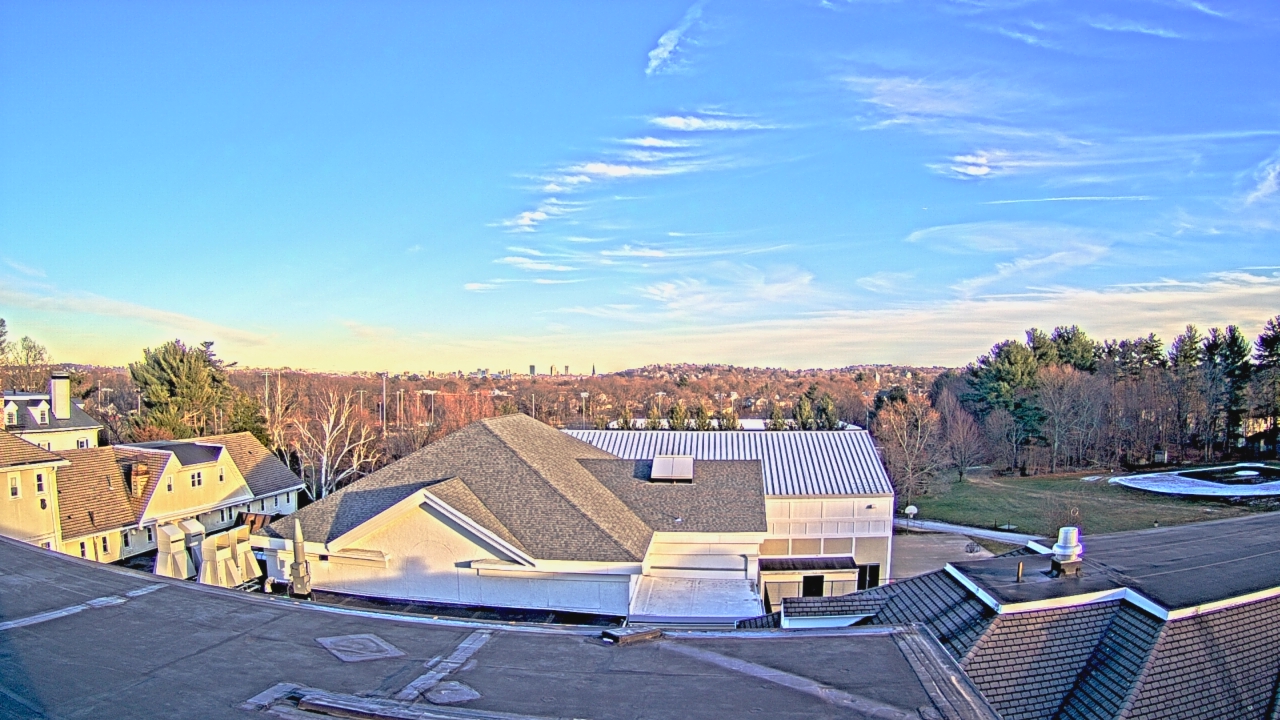 Thumbnail for current weather camera view from Fessenden School in Newton, Massachusetts