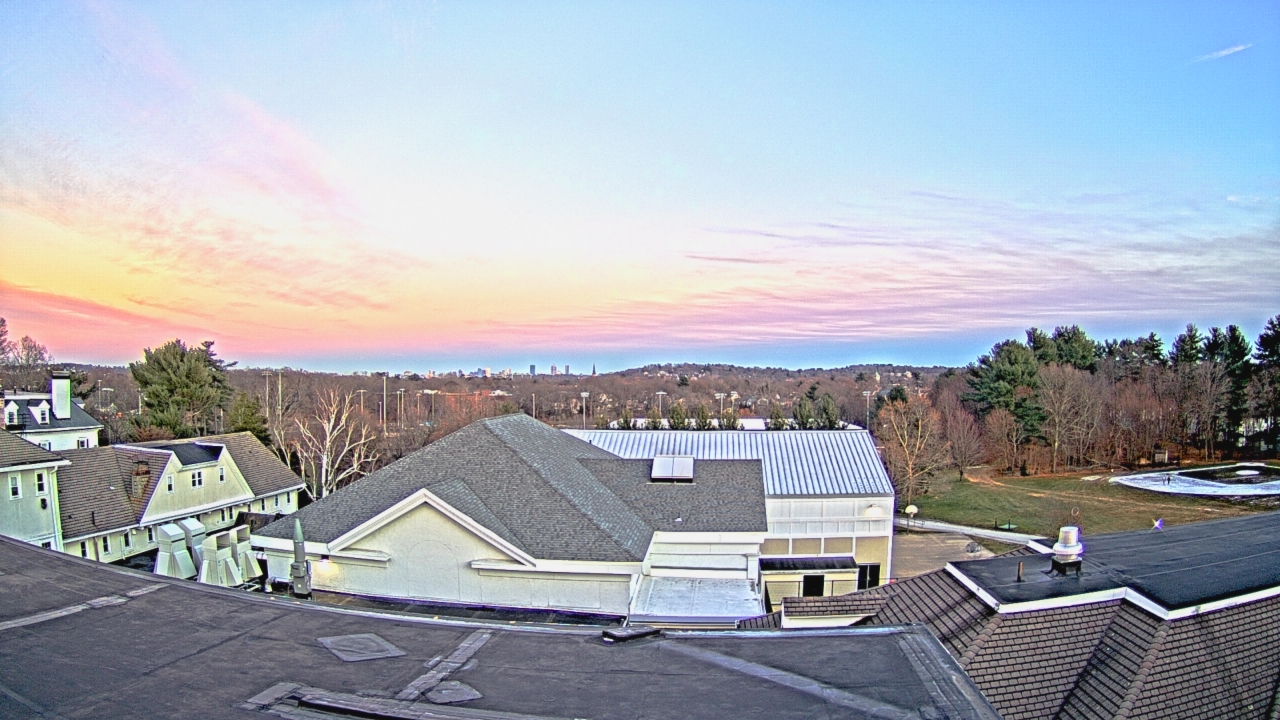 Thumbnail for current weather camera view from Fessenden School in Newton, Massachusetts