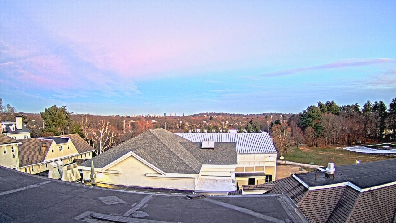 Thumbnail for current weather camera view from Fessenden School in Newton, Massachusetts