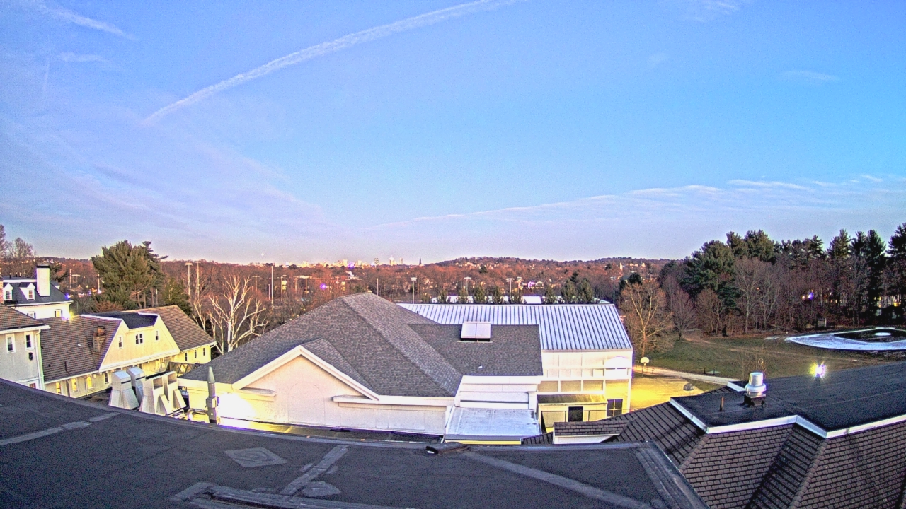 Thumbnail for current weather camera view from Fessenden School in Newton, Massachusetts