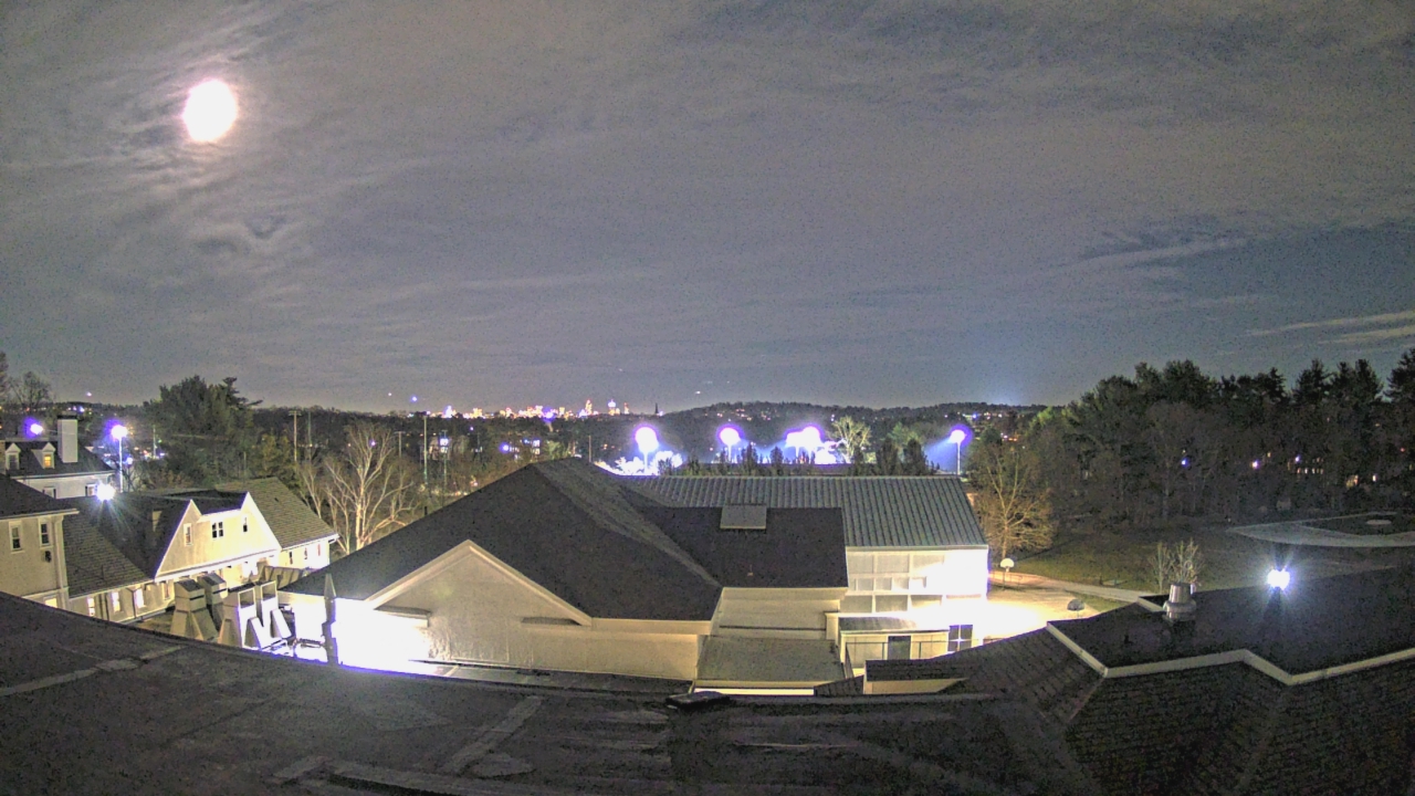 Thumbnail for current weather camera view from Fessenden School in Newton, Massachusetts