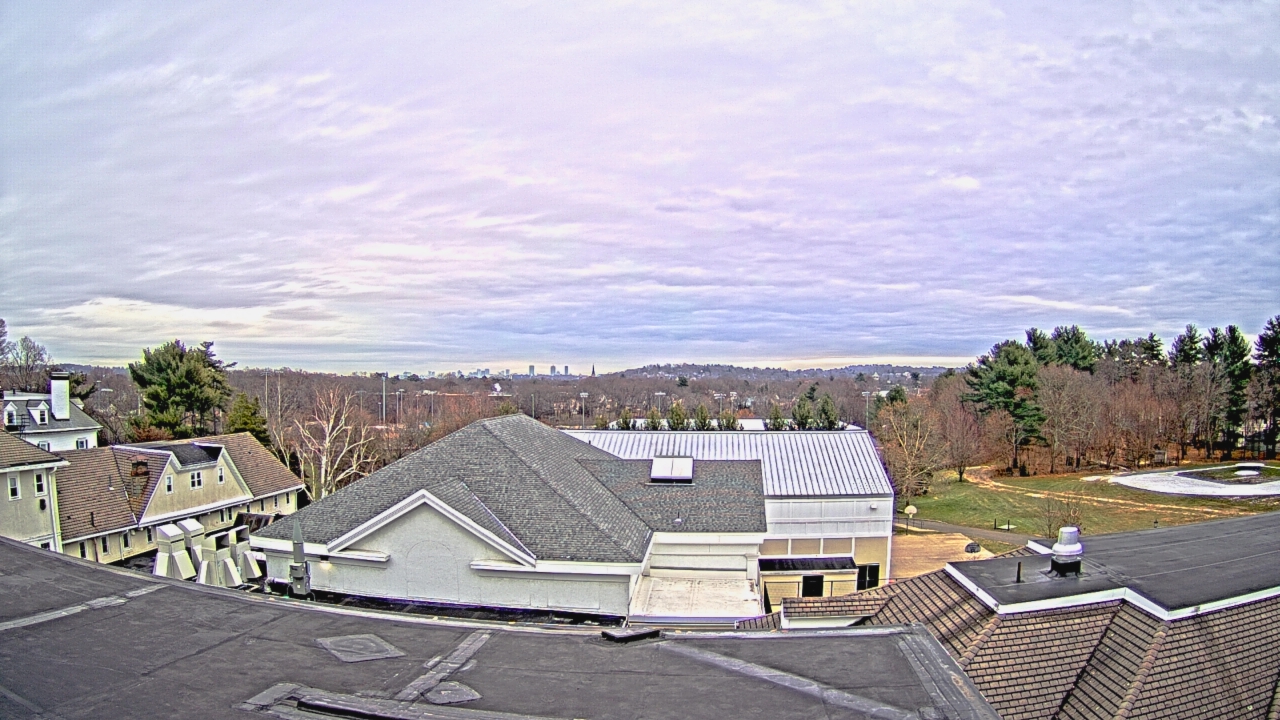 Thumbnail for current weather camera view from Fessenden School in Newton, Massachusetts
