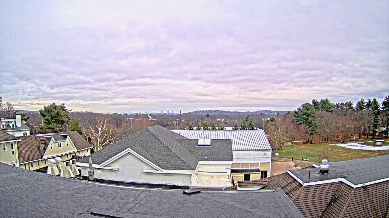 Thumbnail for current weather camera view from Fessenden School in Newton, Massachusetts