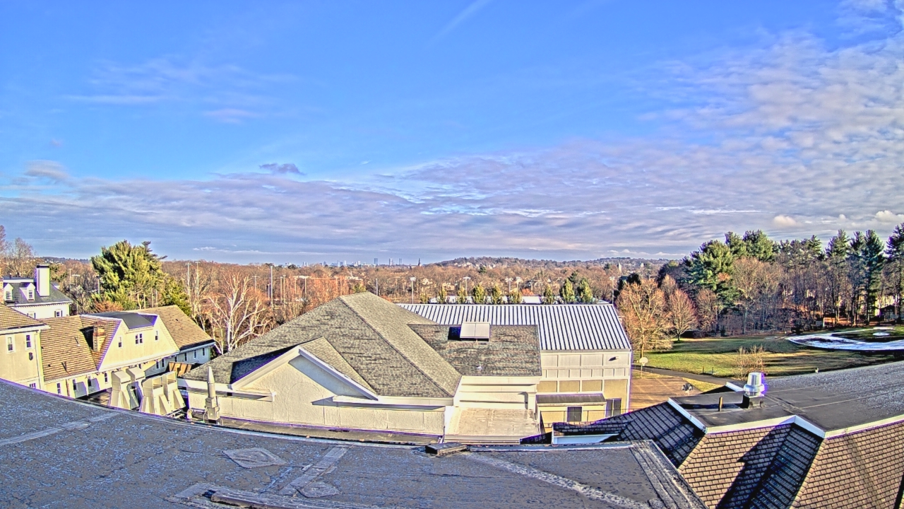 Thumbnail for current weather camera view from Fessenden School in Newton, Massachusetts