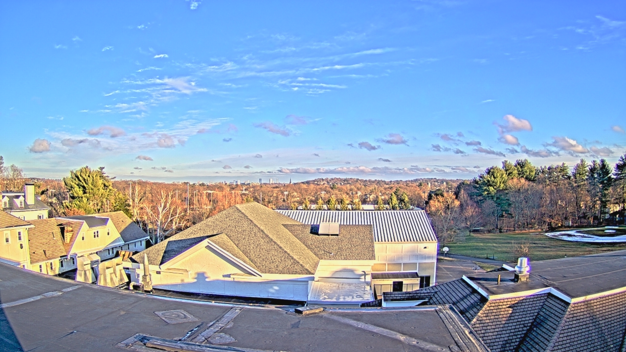 Thumbnail for current weather camera view from Fessenden School in Newton, Massachusetts