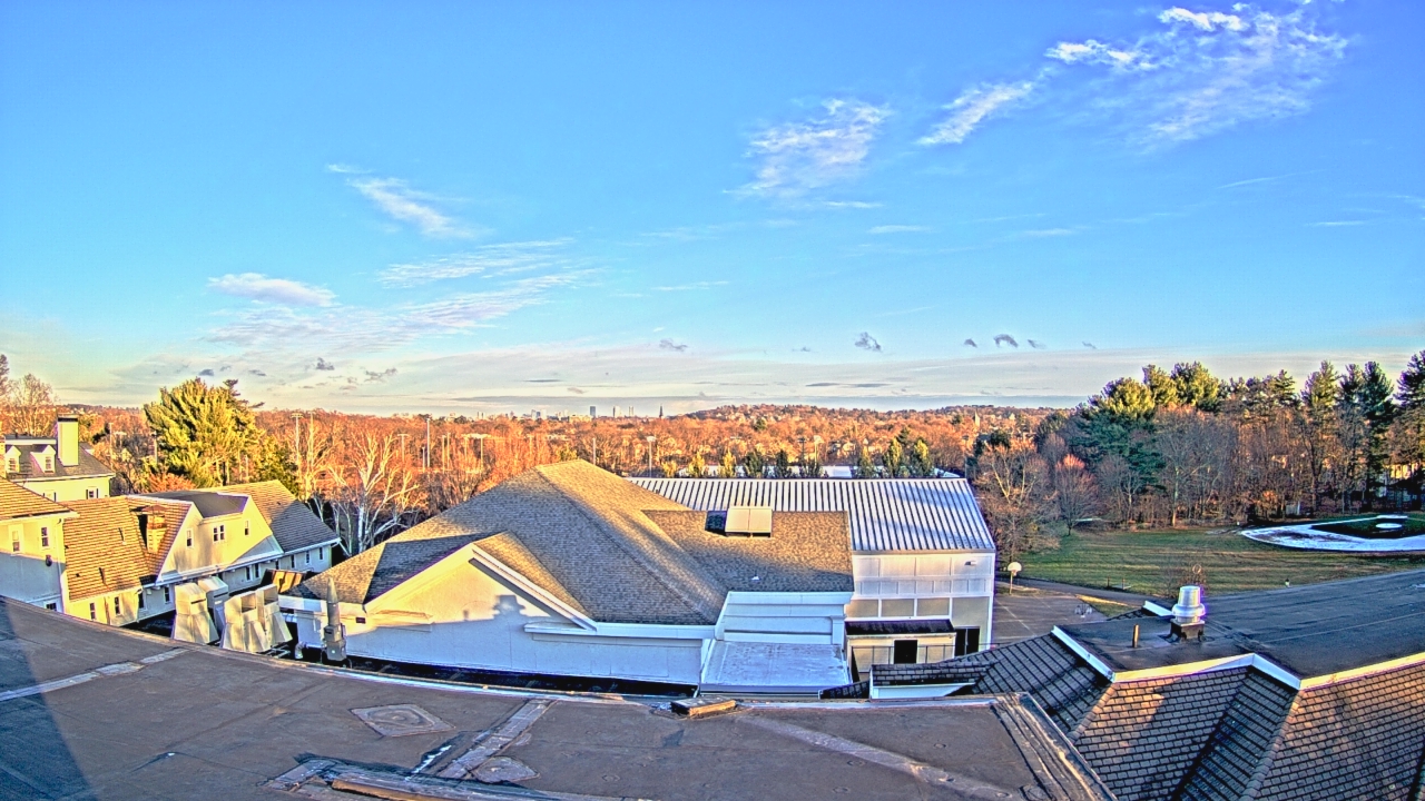 Thumbnail for current weather camera view from Fessenden School in Newton, Massachusetts