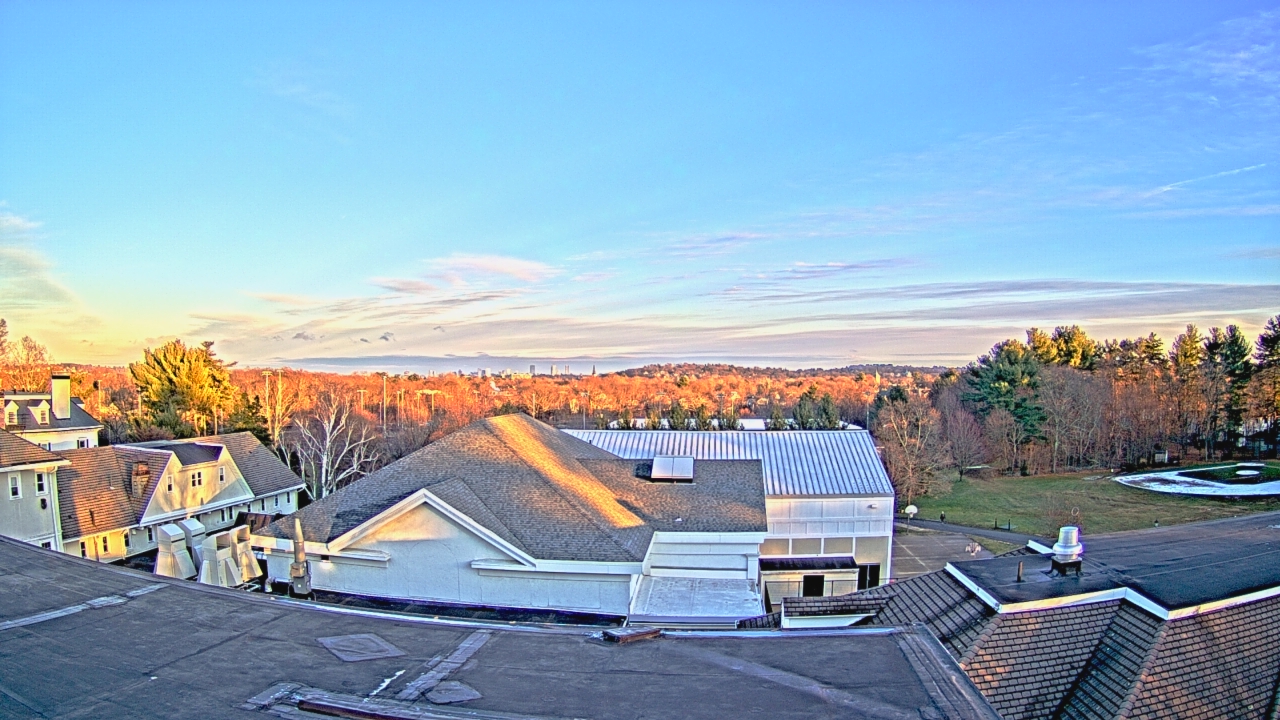 Thumbnail for current weather camera view from Fessenden School in Newton, Massachusetts