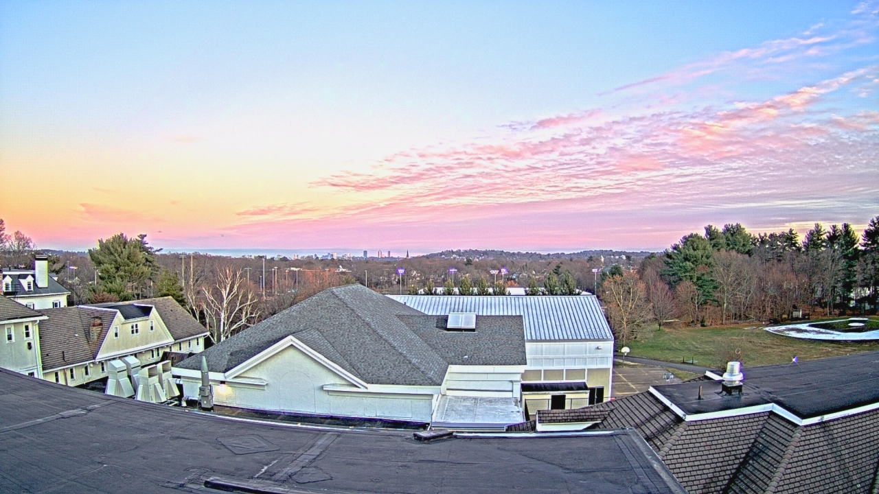 Thumbnail for current weather camera view from Fessenden School in Newton, Massachusetts