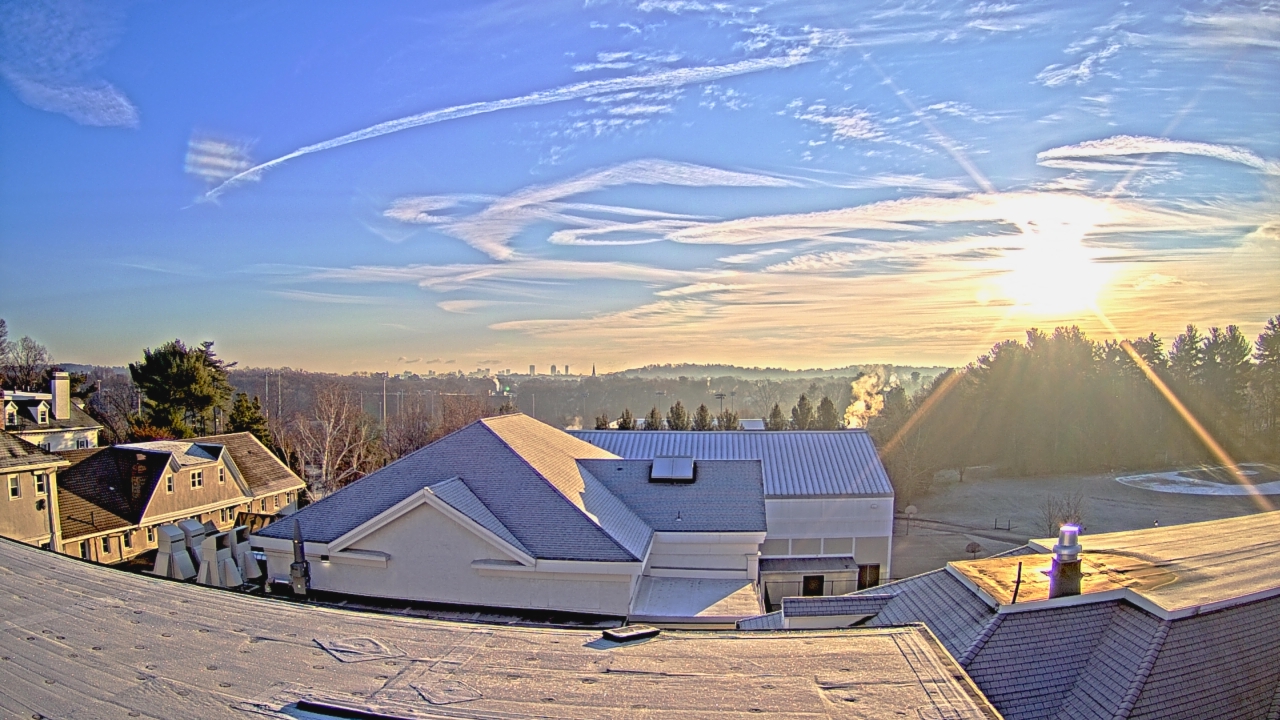 Thumbnail for current weather camera view from Fessenden School in Newton, Massachusetts