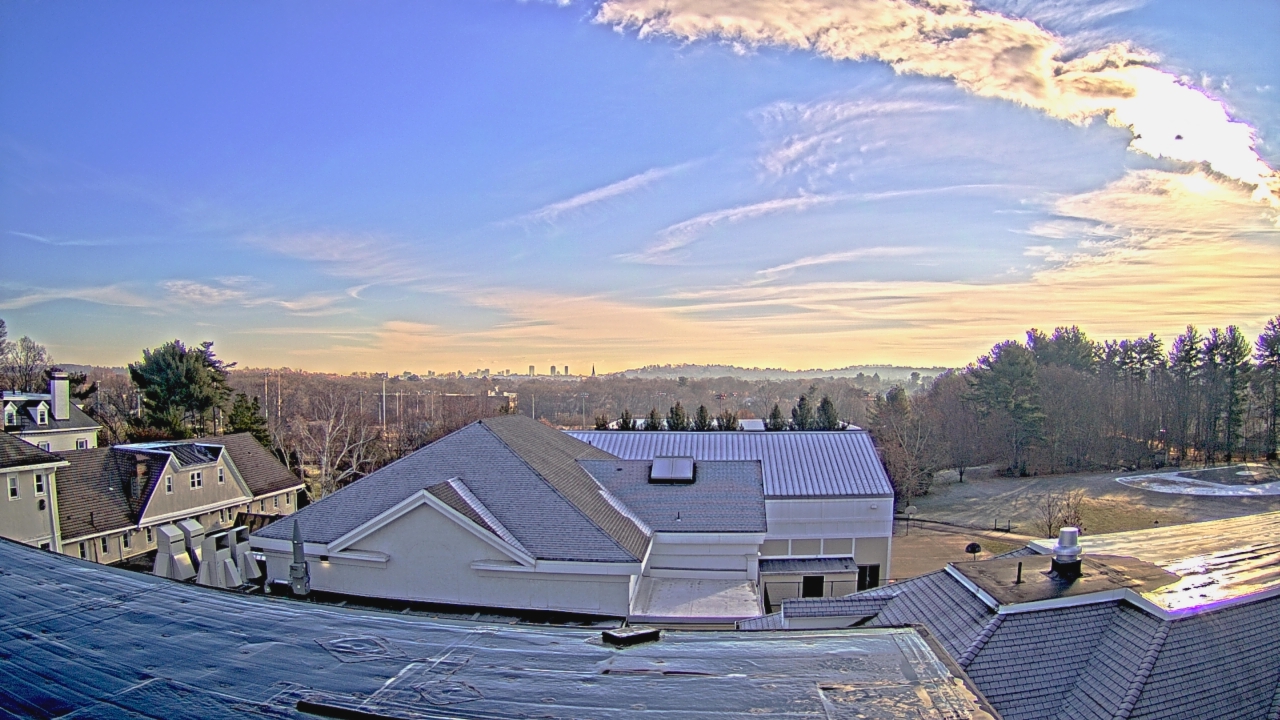 Thumbnail for current weather camera view from Fessenden School in Newton, Massachusetts