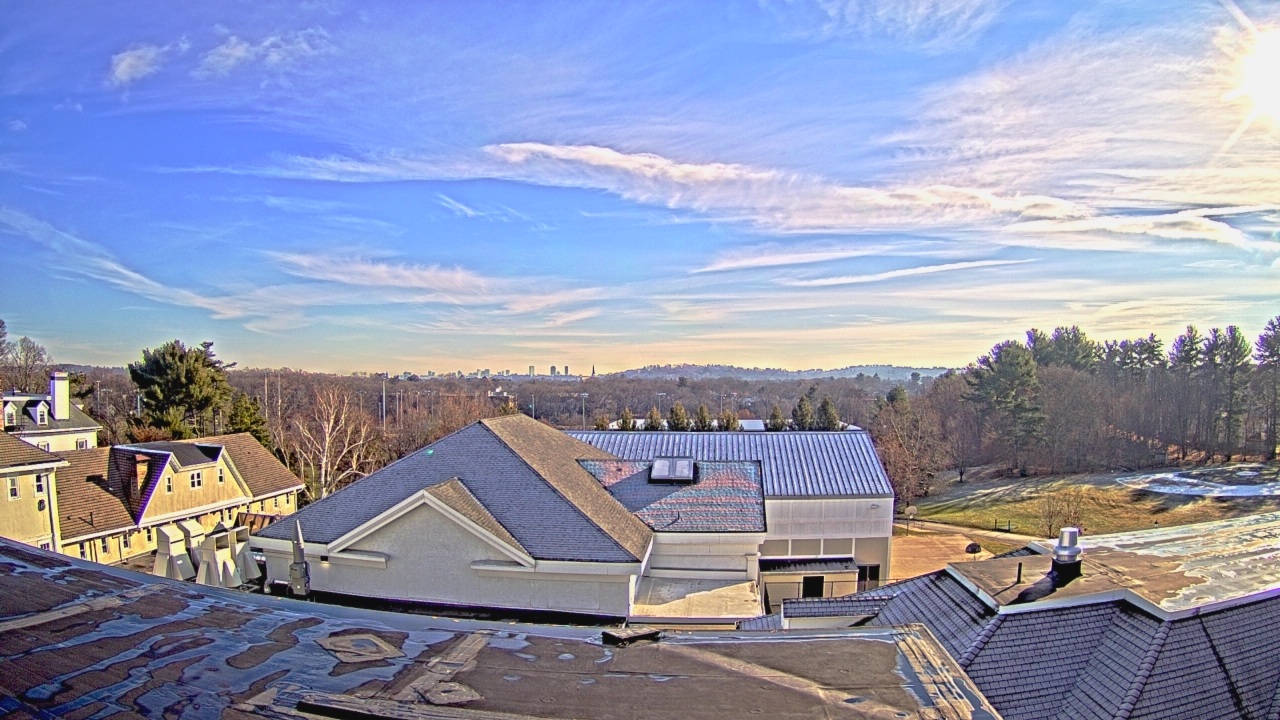 Thumbnail for current weather camera view from Fessenden School in Newton, Massachusetts