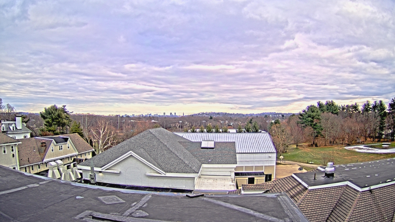 Thumbnail for current weather camera view from Fessenden School in Newton, Massachusetts