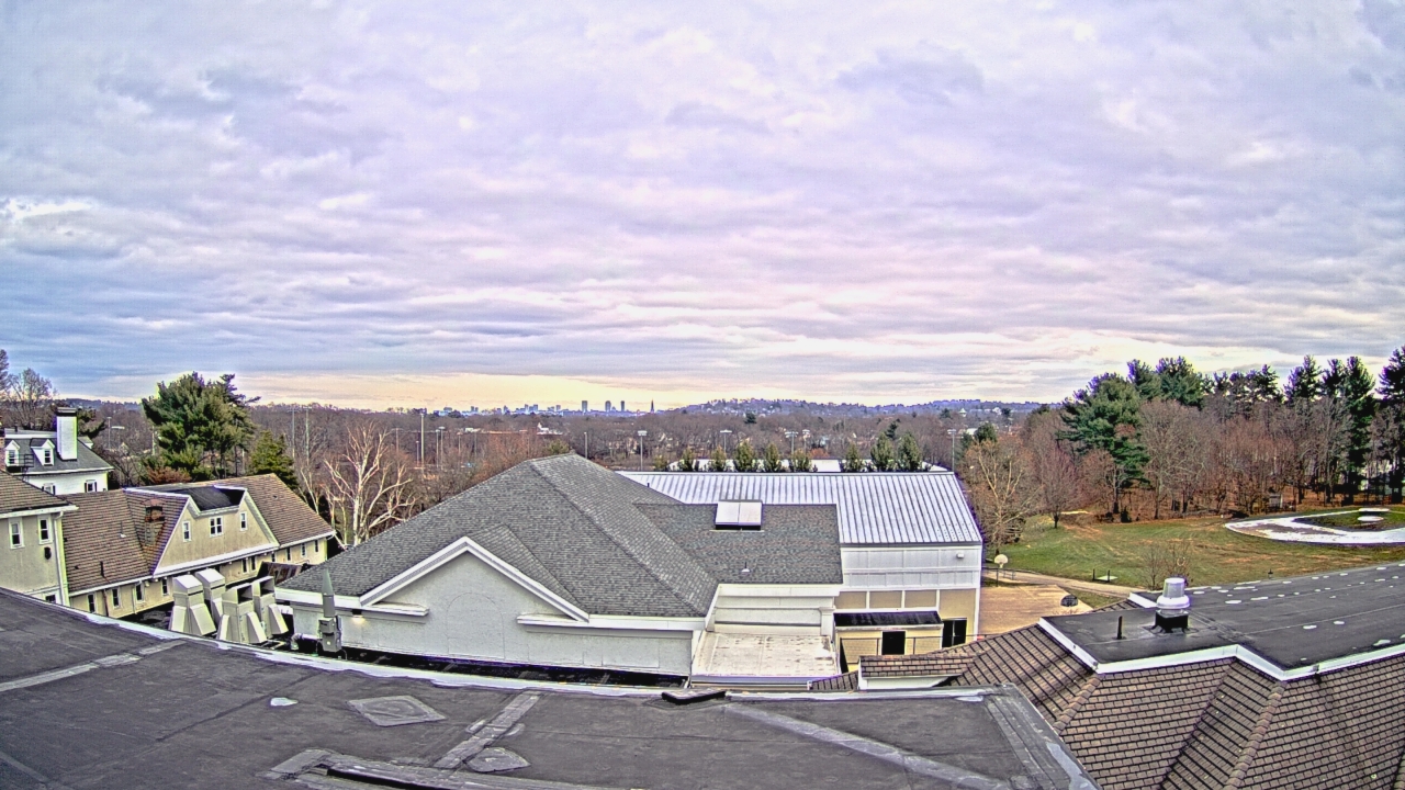 Thumbnail for current weather camera view from Fessenden School in Newton, Massachusetts