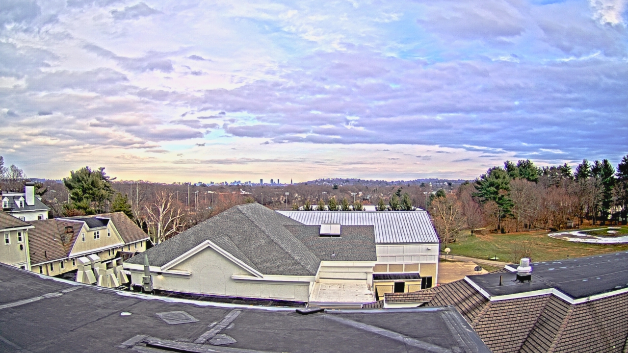 Thumbnail for current weather camera view from Fessenden School in Newton, Massachusetts