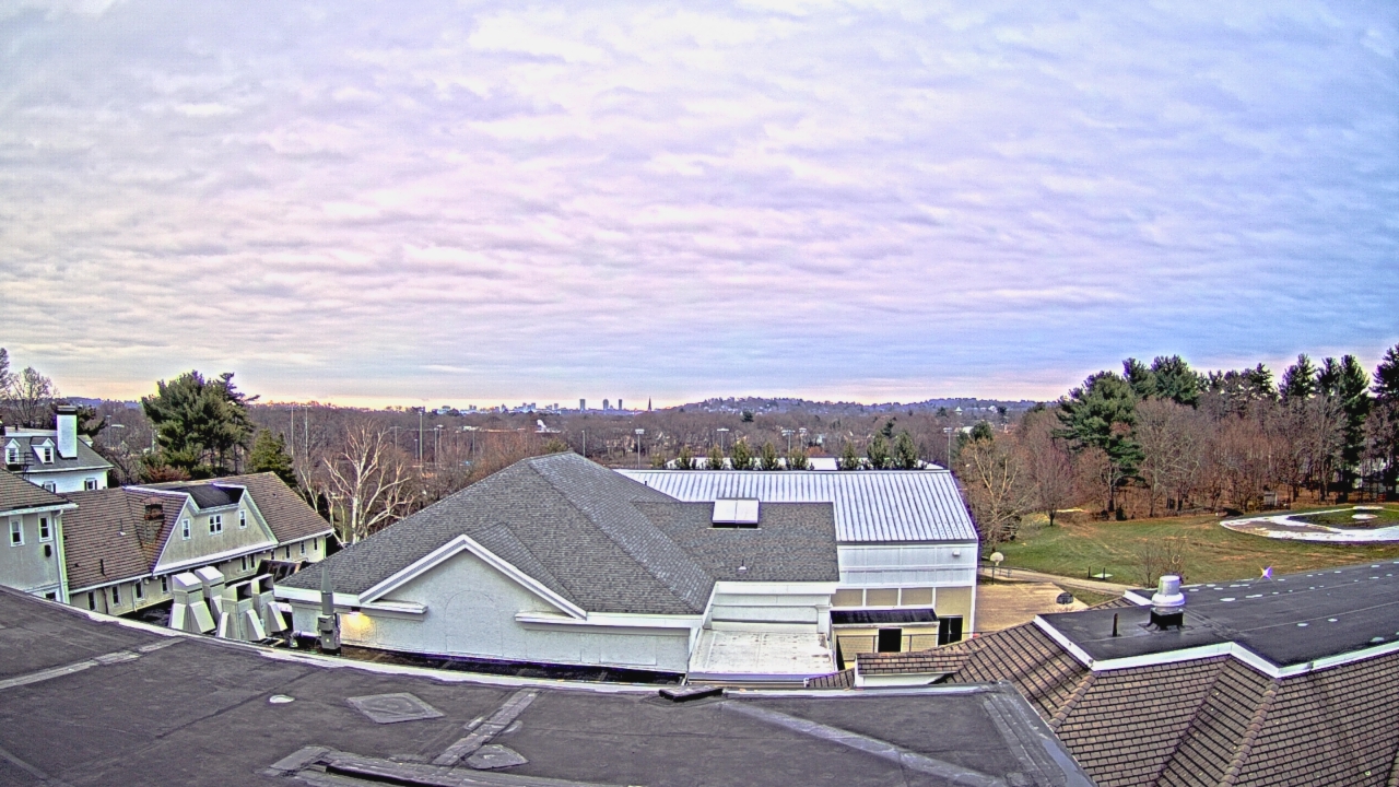 Thumbnail for current weather camera view from Fessenden School in Newton, Massachusetts