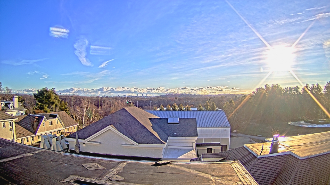 Thumbnail for current weather camera view from Fessenden School in Newton, Massachusetts