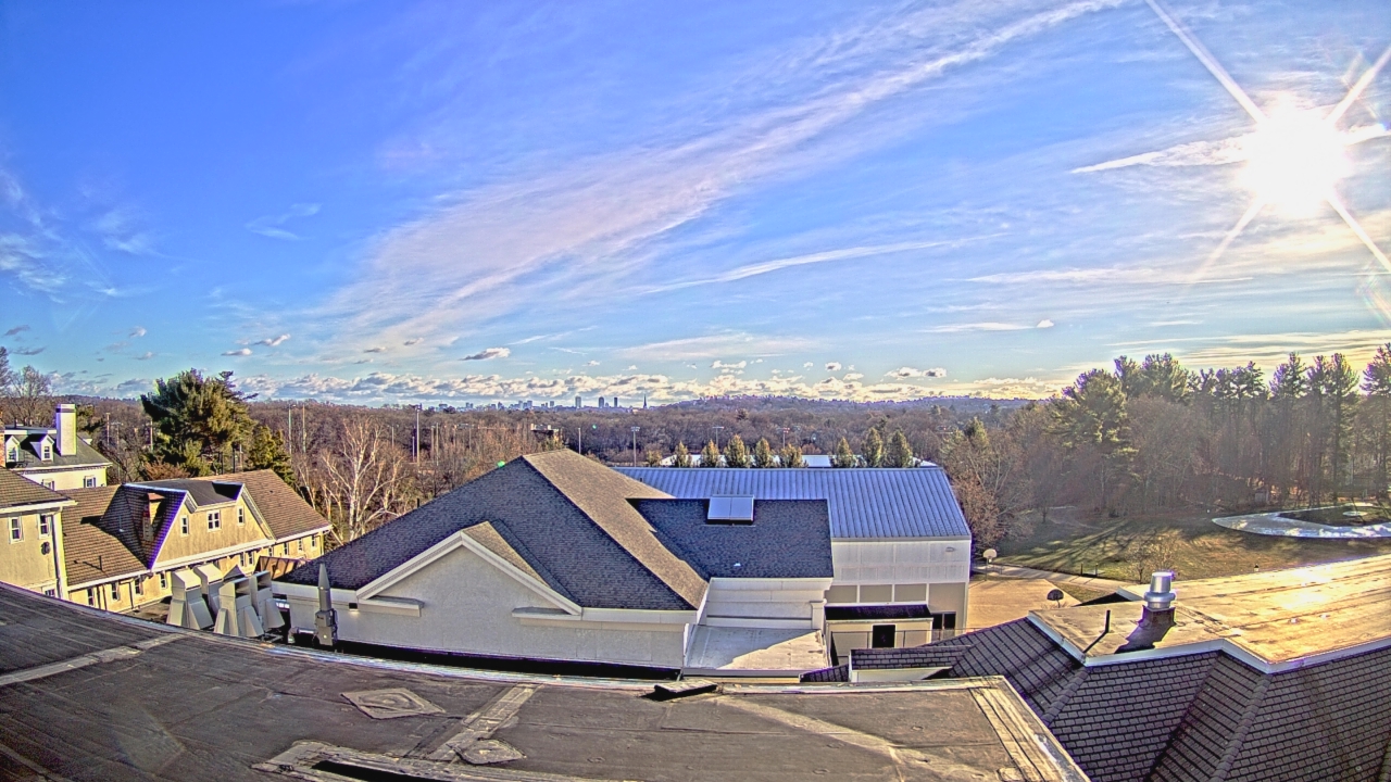 Thumbnail for current weather camera view from Fessenden School in Newton, Massachusetts