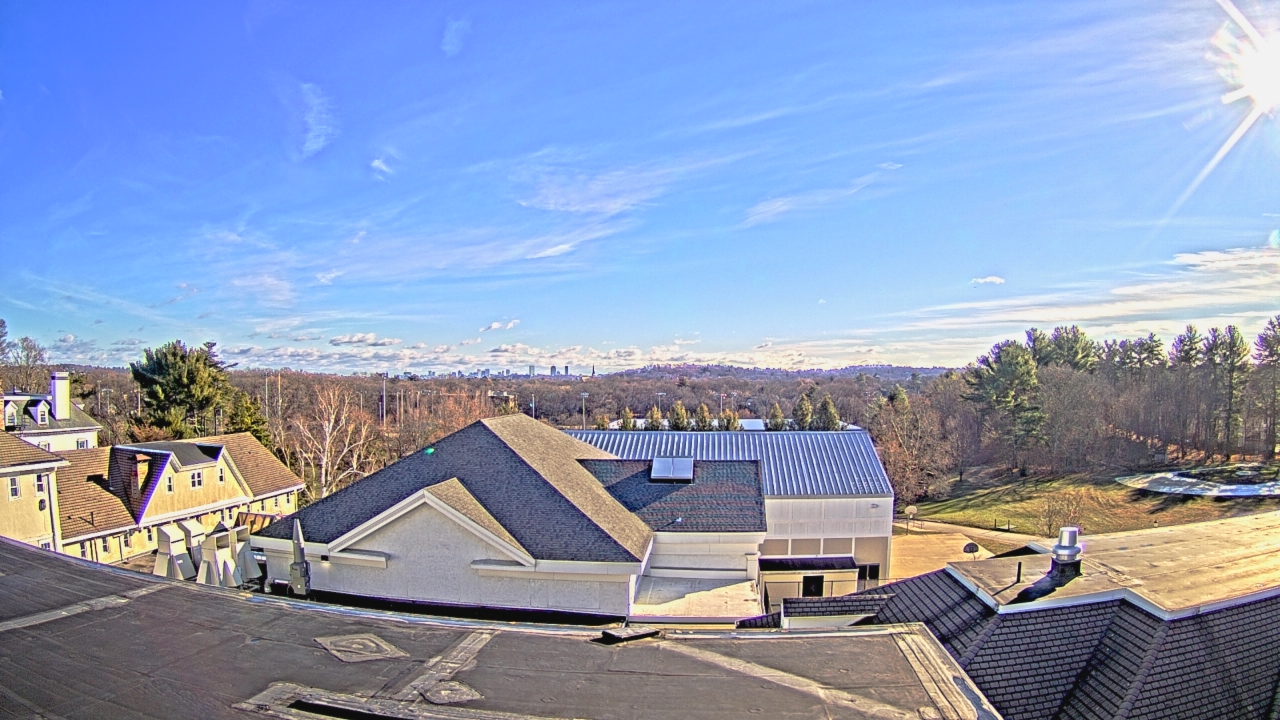 Thumbnail for current weather camera view from Fessenden School in Newton, Massachusetts