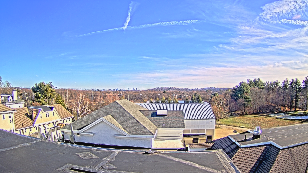 Thumbnail for current weather camera view from Fessenden School in Newton, Massachusetts
