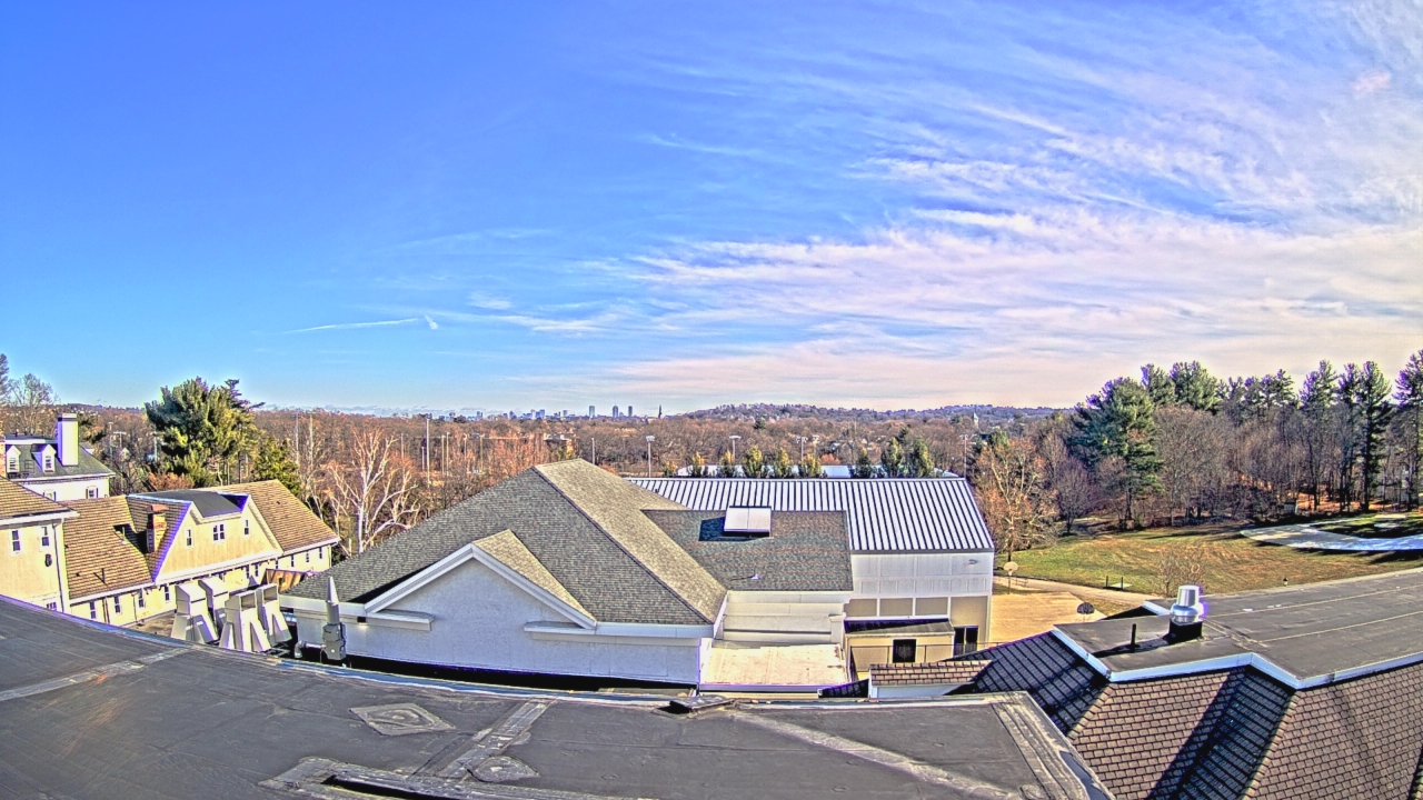 Thumbnail for current weather camera view from Fessenden School in Newton, Massachusetts