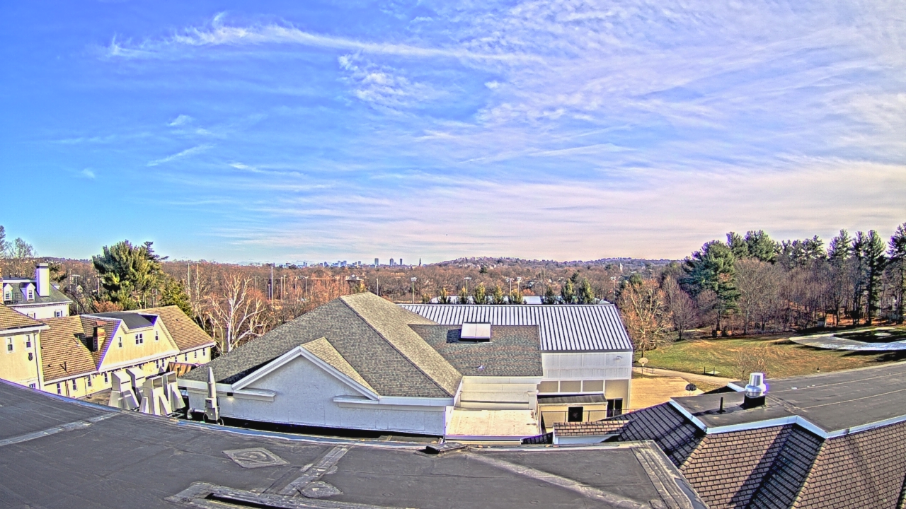 Thumbnail for current weather camera view from Fessenden School in Newton, Massachusetts