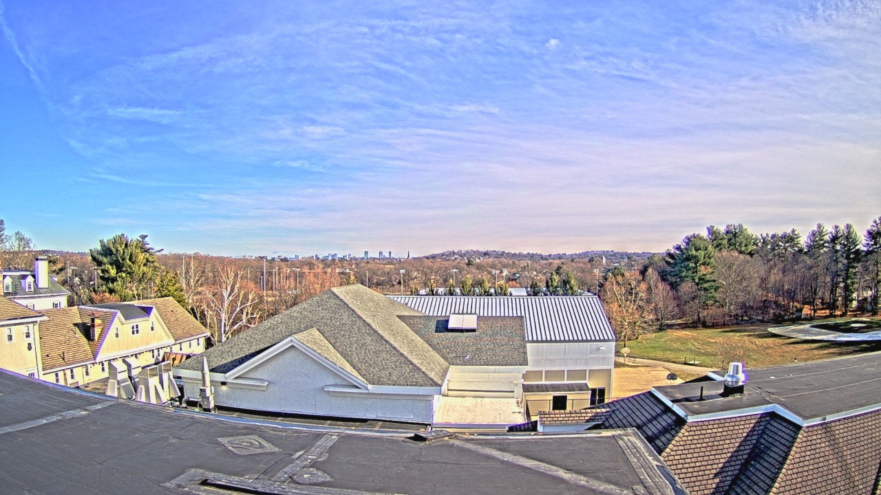 Thumbnail for current weather camera view from Fessenden School in Newton, Massachusetts