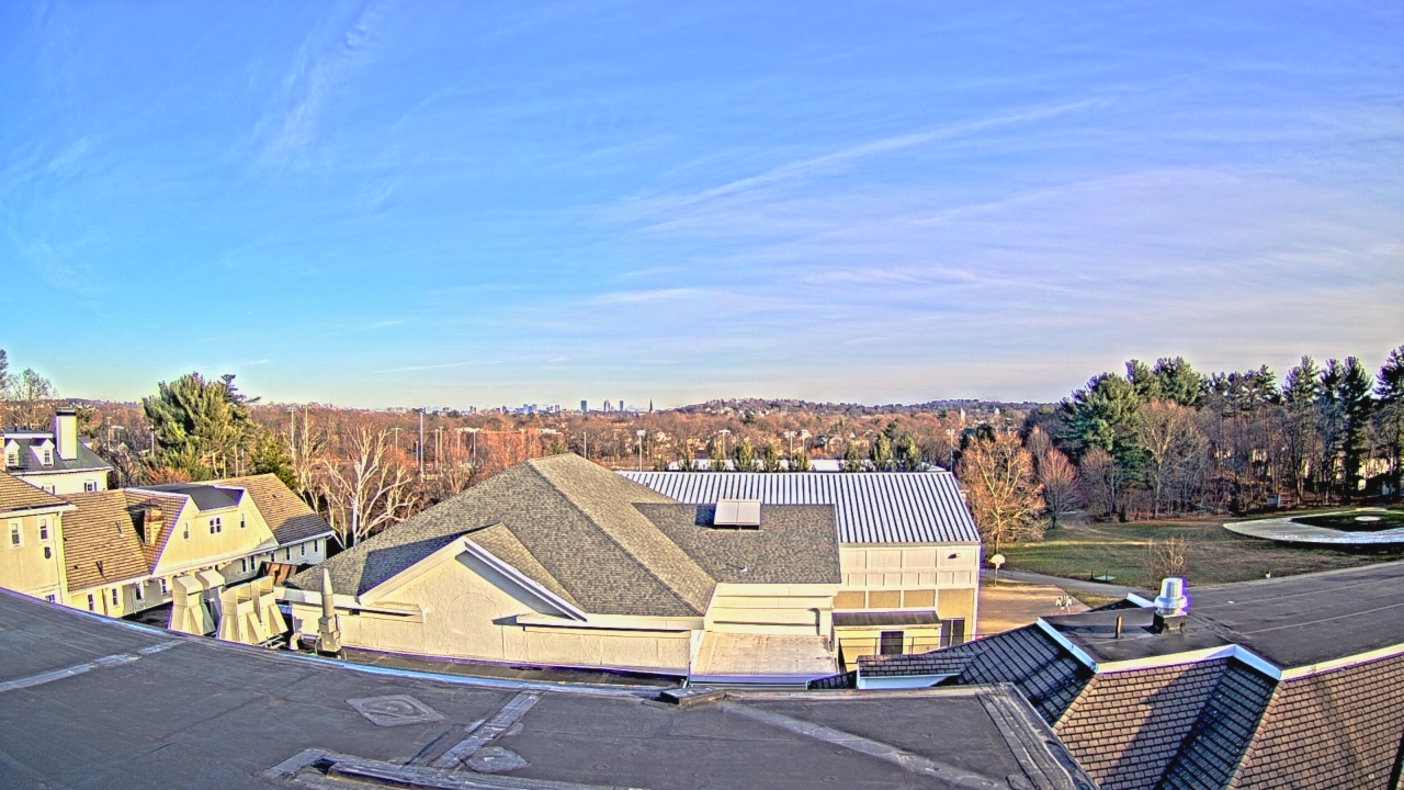 Thumbnail for current weather camera view from Fessenden School in Newton, Massachusetts
