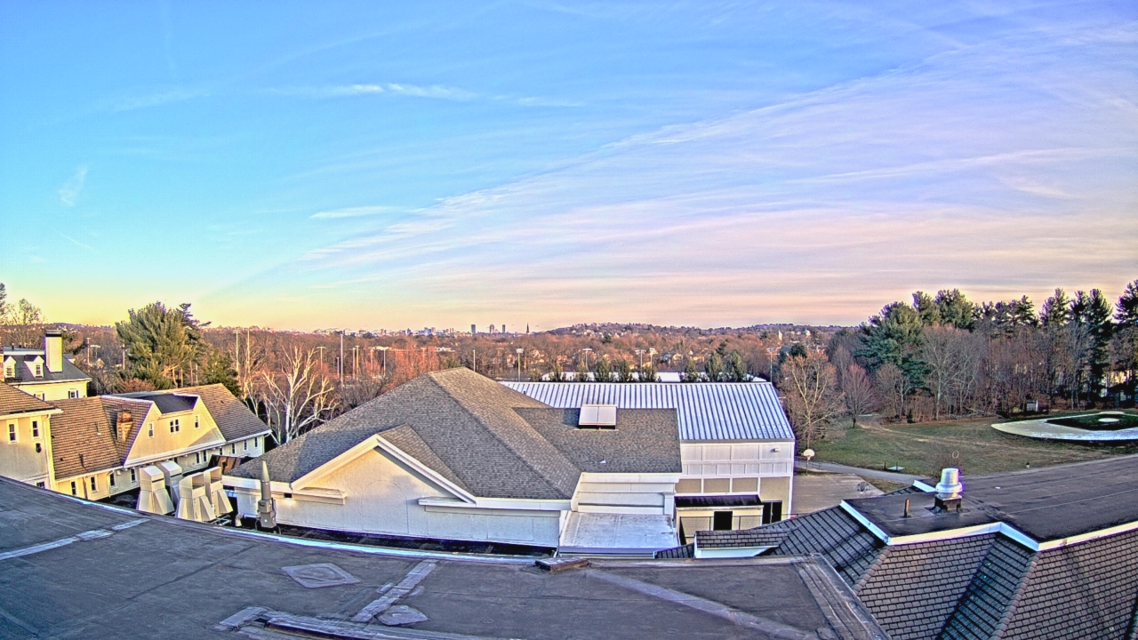 Thumbnail for current weather camera view from Fessenden School in Newton, Massachusetts