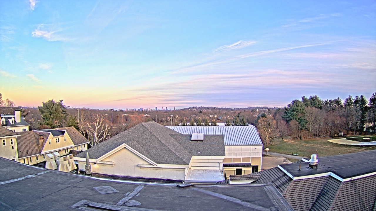 Thumbnail for current weather camera view from Fessenden School in Newton, Massachusetts
