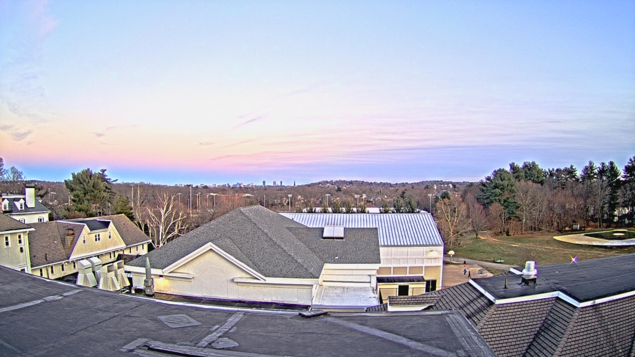 Thumbnail for current weather camera view from Fessenden School in Newton, Massachusetts