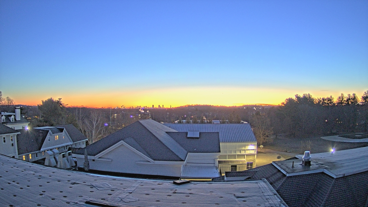 Thumbnail for current weather camera view from Fessenden School in Newton, Massachusetts