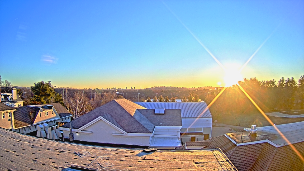 Thumbnail for current weather camera view from Fessenden School in Newton, Massachusetts
