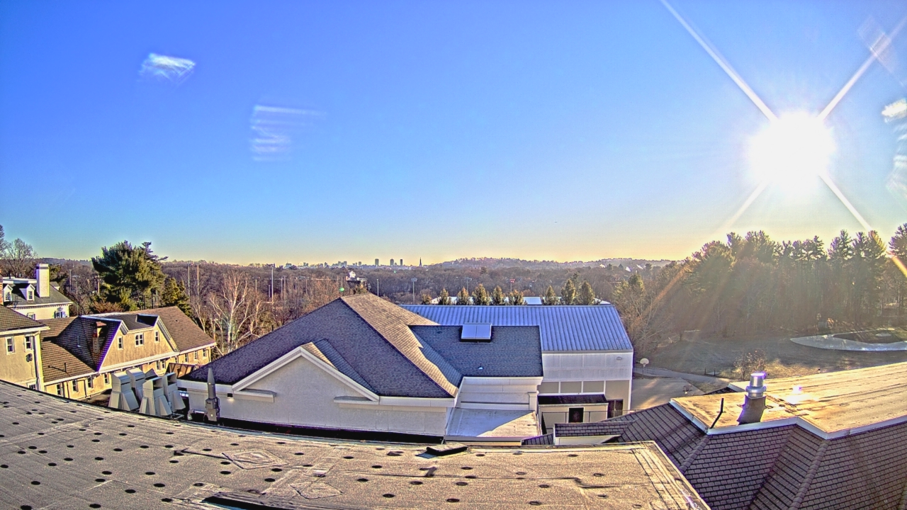 Thumbnail for current weather camera view from Fessenden School in Newton, Massachusetts