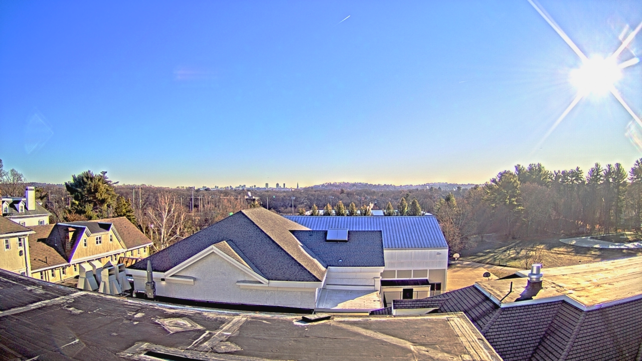 Thumbnail for current weather camera view from Fessenden School in Newton, Massachusetts