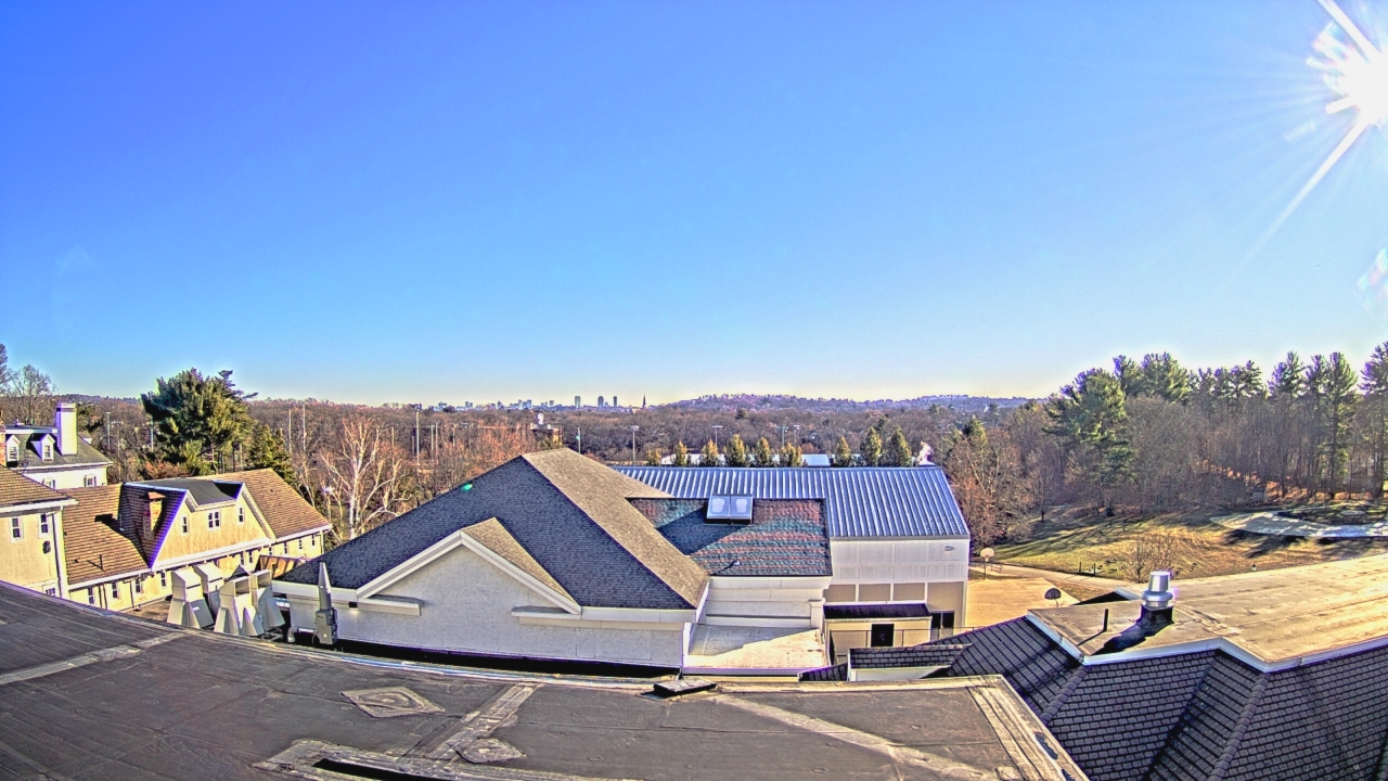 Thumbnail for current weather camera view from Fessenden School in Newton, Massachusetts
