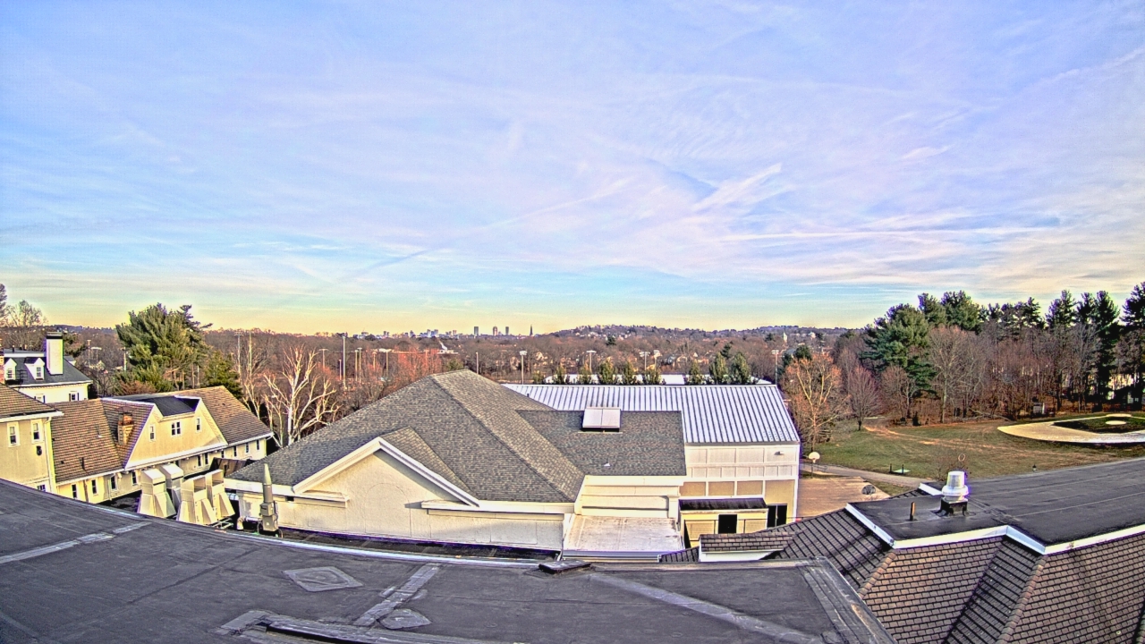 Thumbnail for current weather camera view from Fessenden School in Newton, Massachusetts