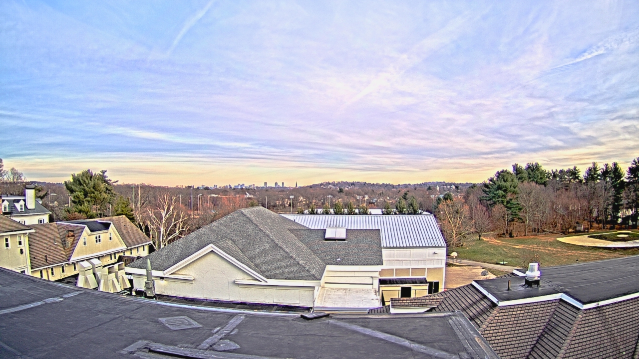 Thumbnail for current weather camera view from Fessenden School in Newton, Massachusetts