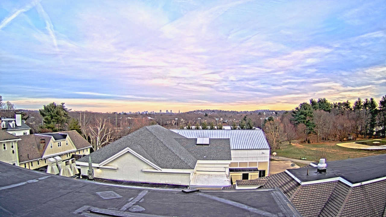 Thumbnail for current weather camera view from Fessenden School in Newton, Massachusetts