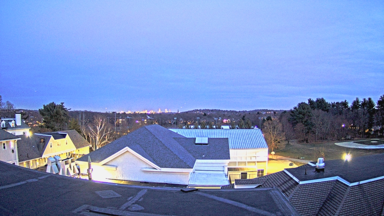 Thumbnail for current weather camera view from Fessenden School in Newton, Massachusetts