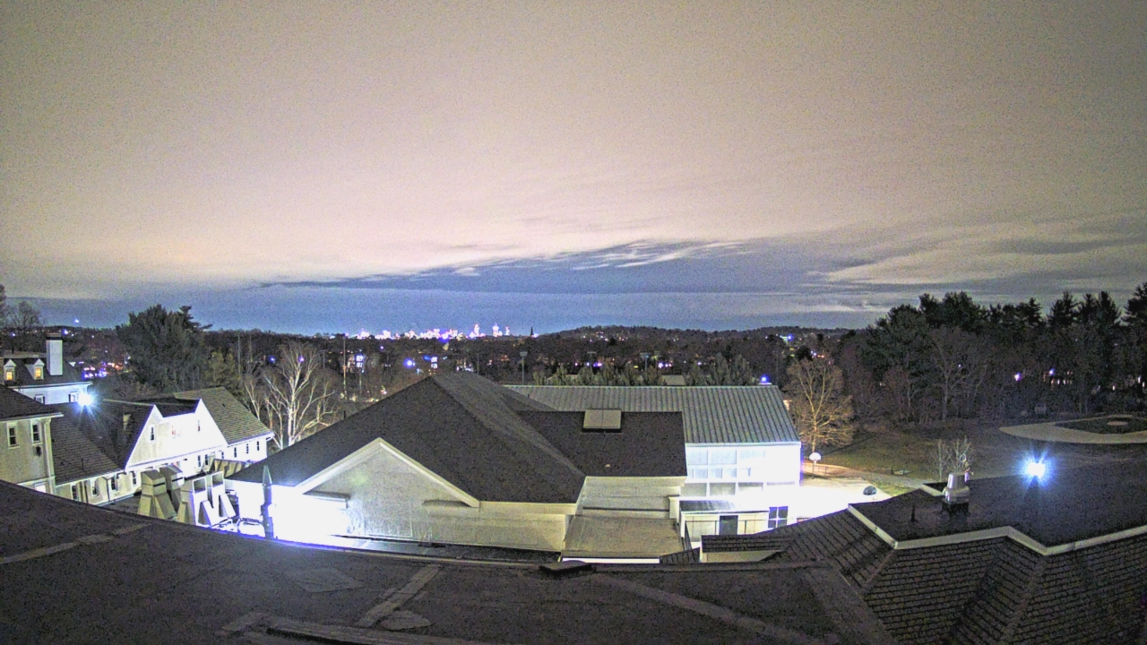 Thumbnail for current weather camera view from Fessenden School in Newton, Massachusetts